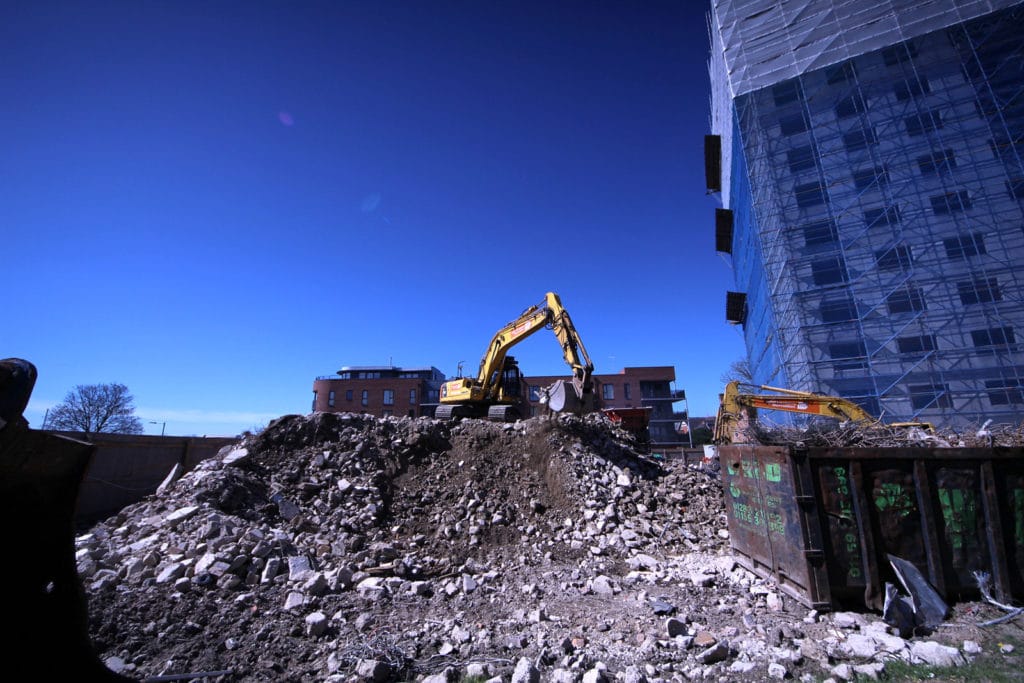 lenton flats demolition